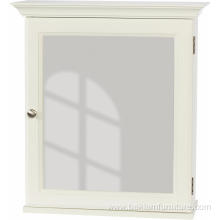 White Bathroom Cabinet With Mirror